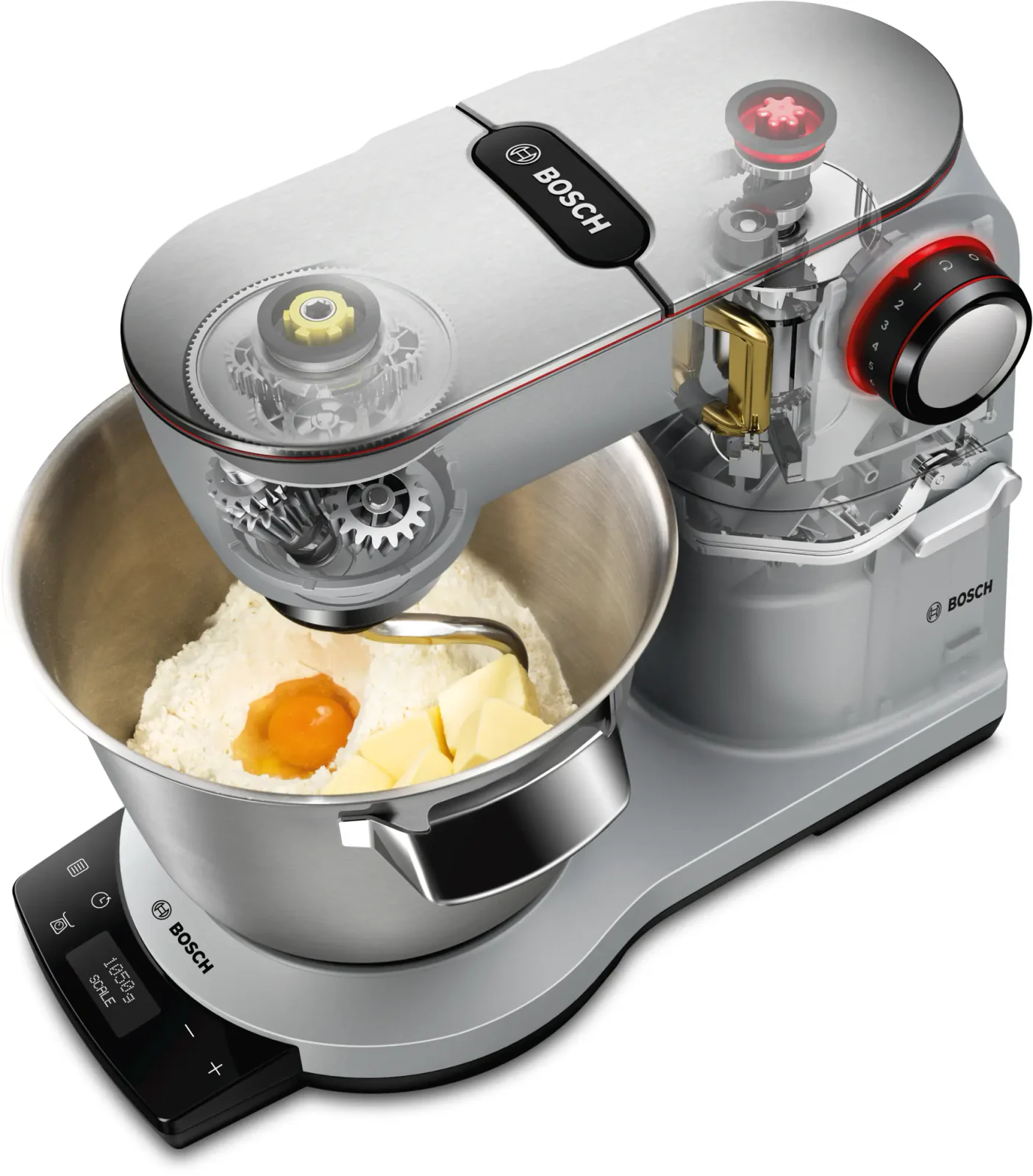Bosch OptiMUM MUM9AX5S00 silber