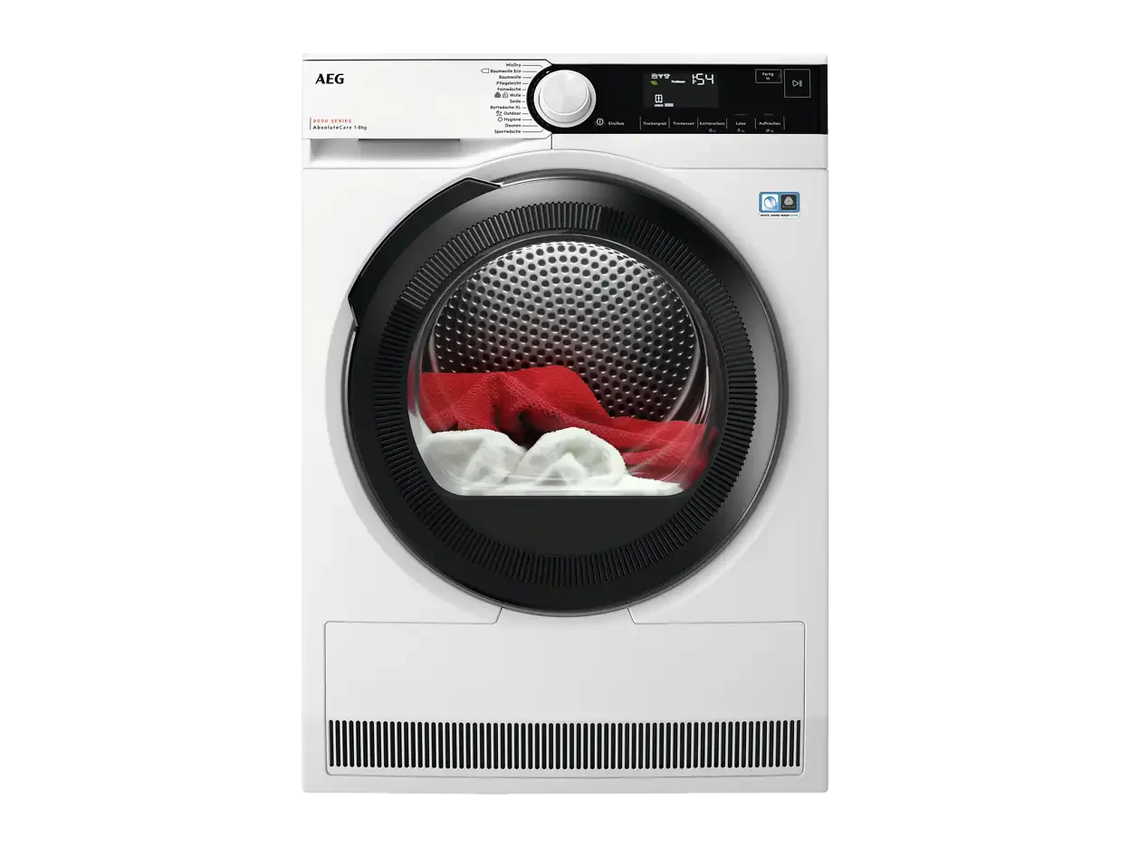 AEG - T9DE98685 - Wärmepumpen-Trockner - 3D Scan - WiFi - 8 Kg - A+++