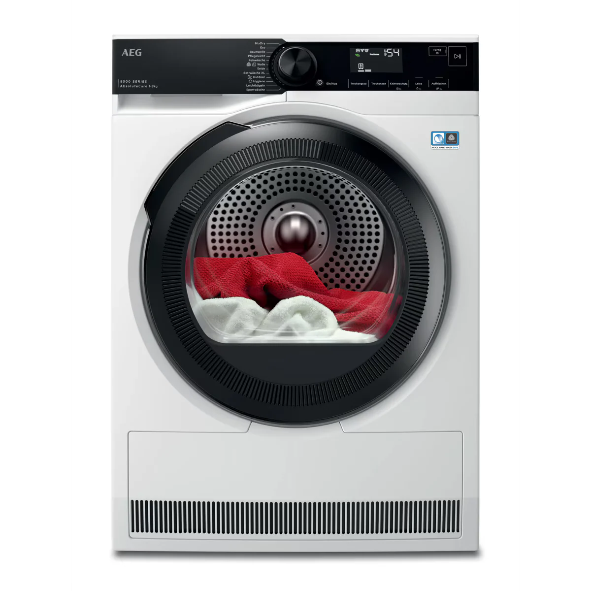 AEG - TR8T860EX - Wärmepumpen-Trockner - 8 kg - A+++