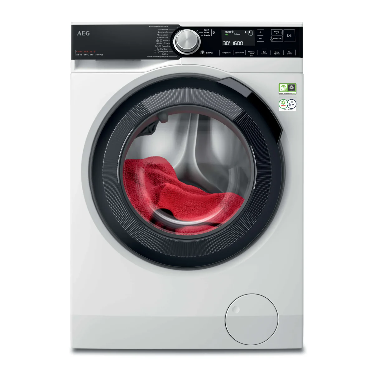 AEG - LWR9W80600 - Waschtrockner mit Wärmepumpe - SensiDry - WiFi - 10/6 kg