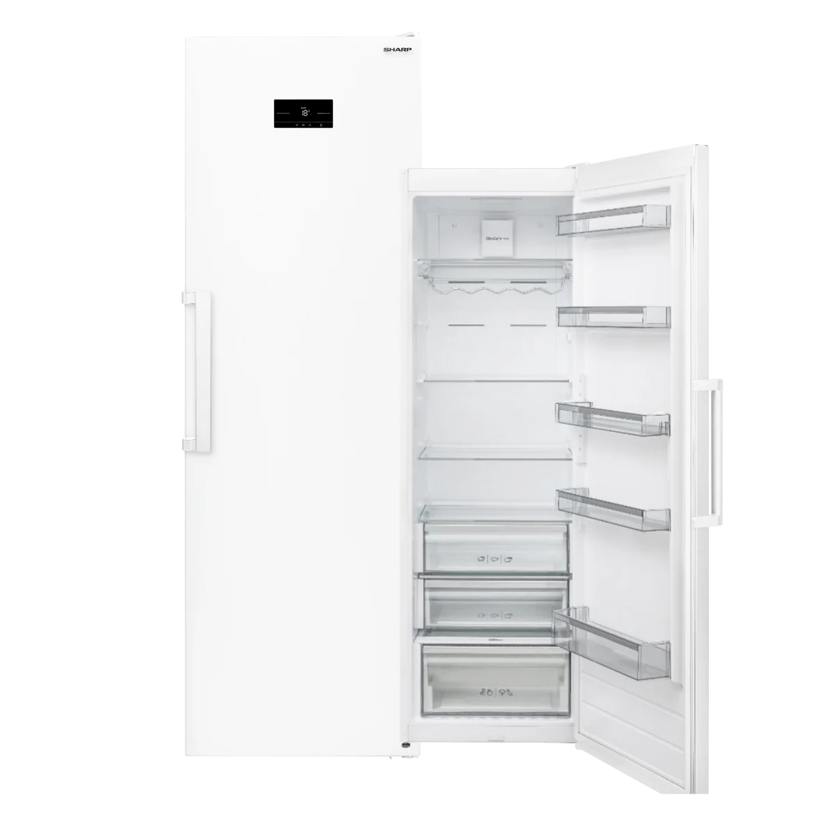Sharp - SJ-LC41CHXWE-EU - Kühlschrank - Weiß
