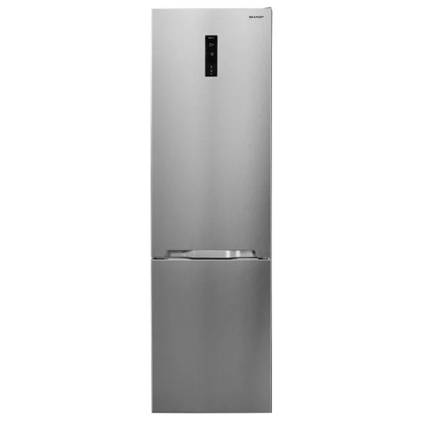 Sharp - SJ-BA20IEXIE-EU - Kühl-Gefrierkombination - Edelstahl - NoFrost