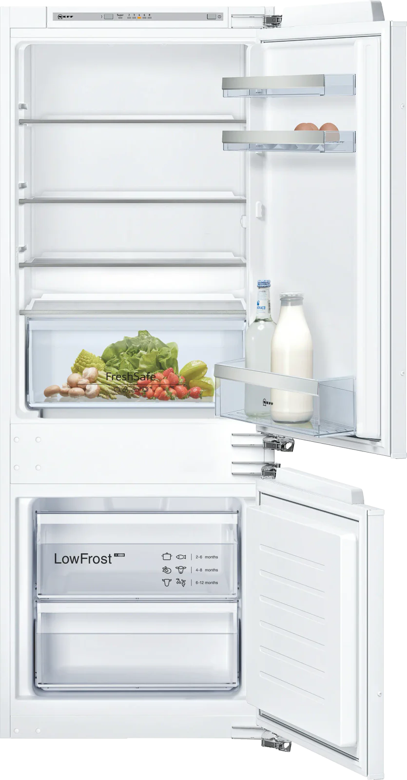 Neff KI5672FF0 Einbau Kühl-Gefrier-Kombi 145 cm