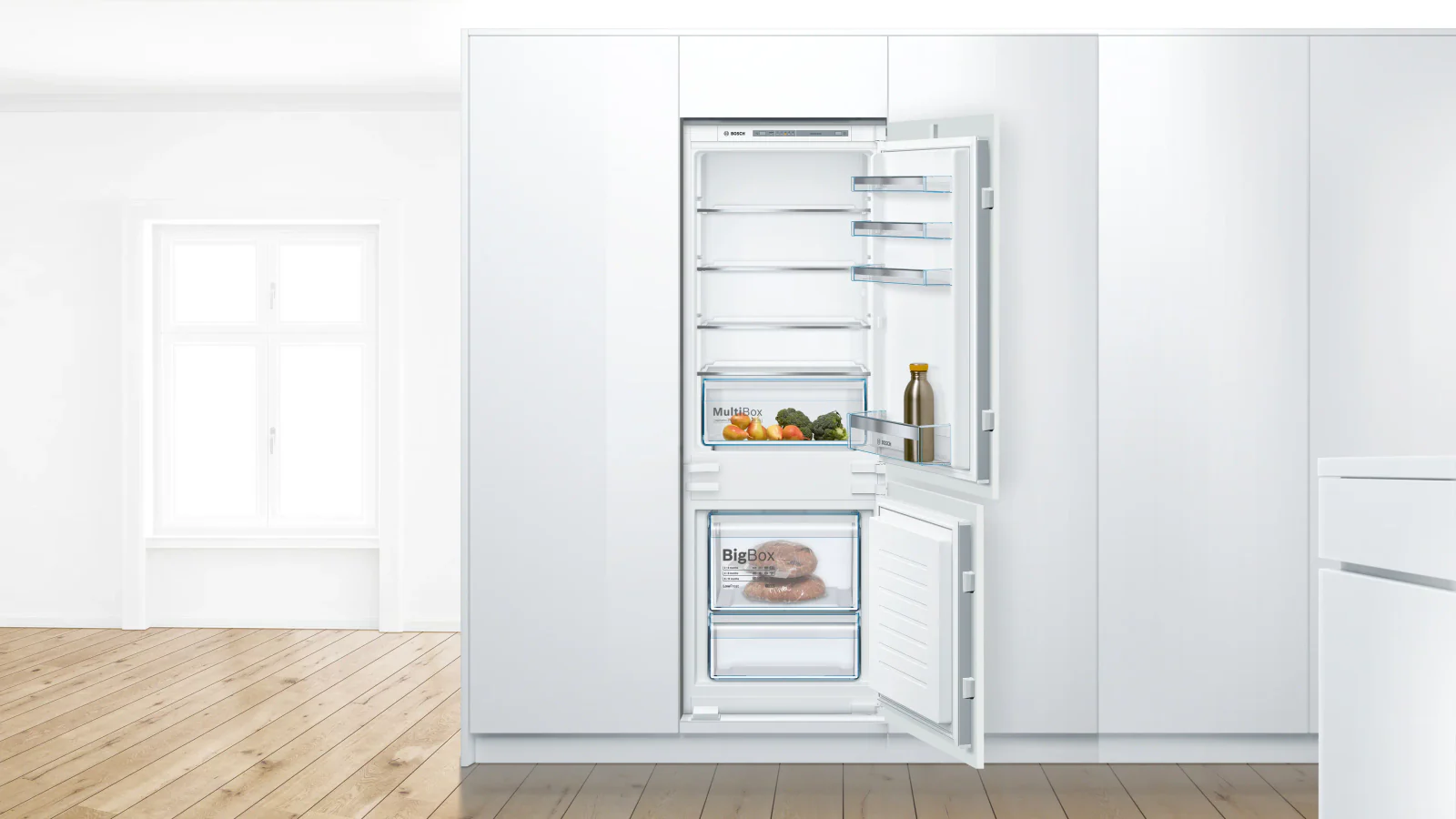 Bosch KIV77VSF0 Kühl-Gefrier-Kombi 158 cm