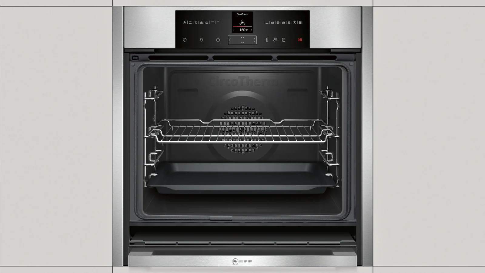 Neff BVR5522N (B55VR22N0) VarioSteam m.Pyrolyse u.Slide&Hide 12 Heizarten