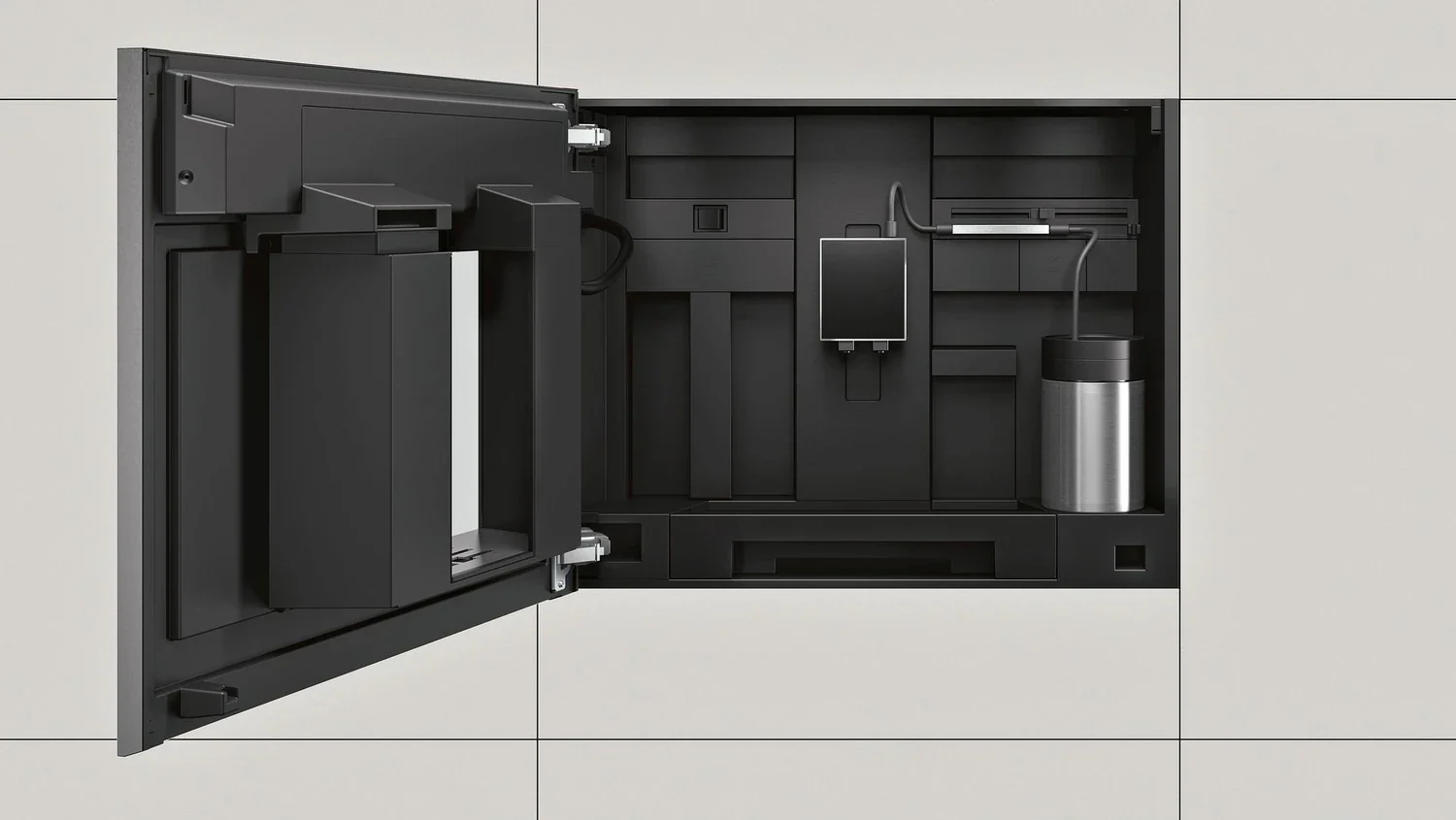 Neff CKS1561N ( C15KS61N0 ) Einbau-Kaffeevollautomat schwarz, Edelstahl