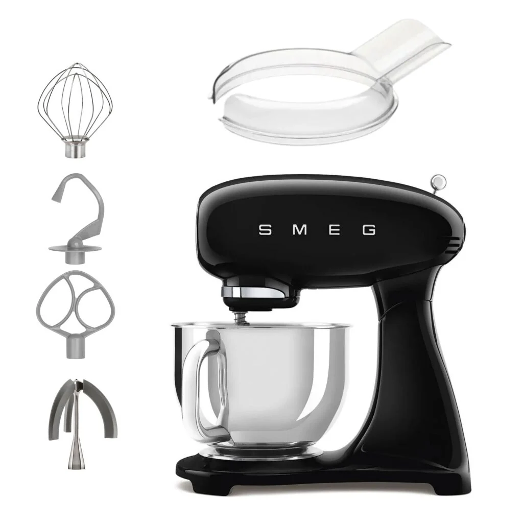 SMEG Küchenmaschine 50's Retro Style SMF03BLEU Schwarz