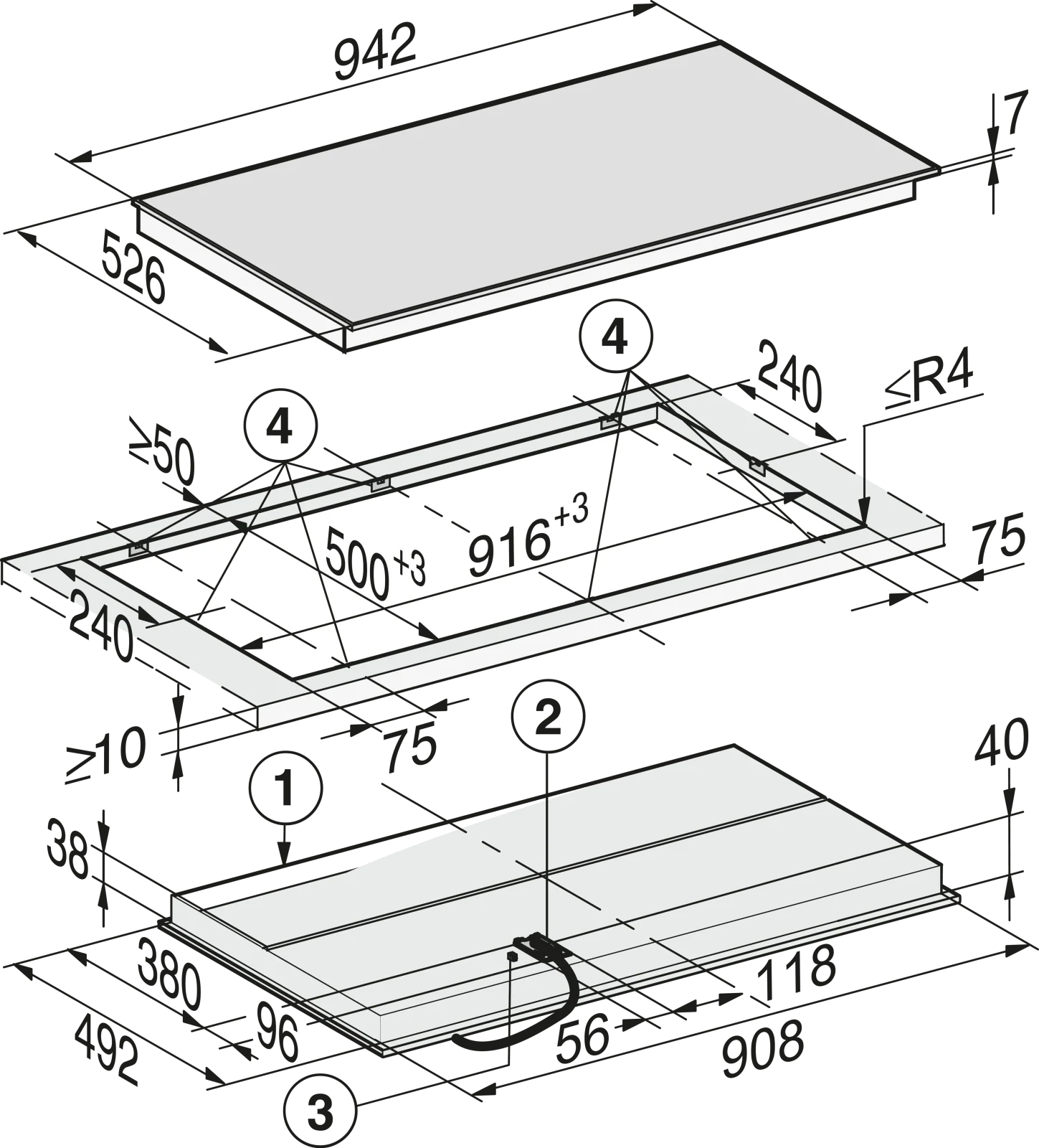 Miele KM 6565 FR (schwarz-edelstahl)