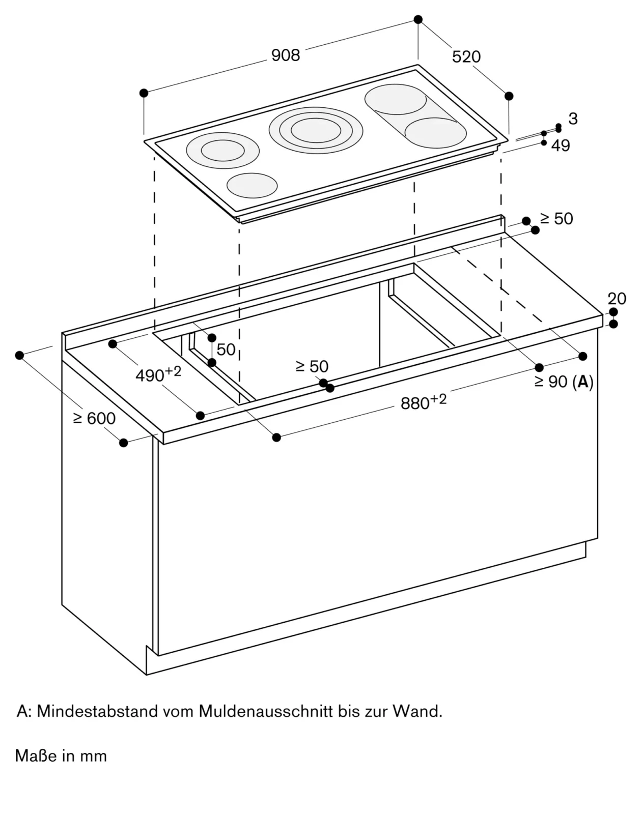 Gaggenau CE 291111 Glaskeramikkochfeld (Edelstahl)