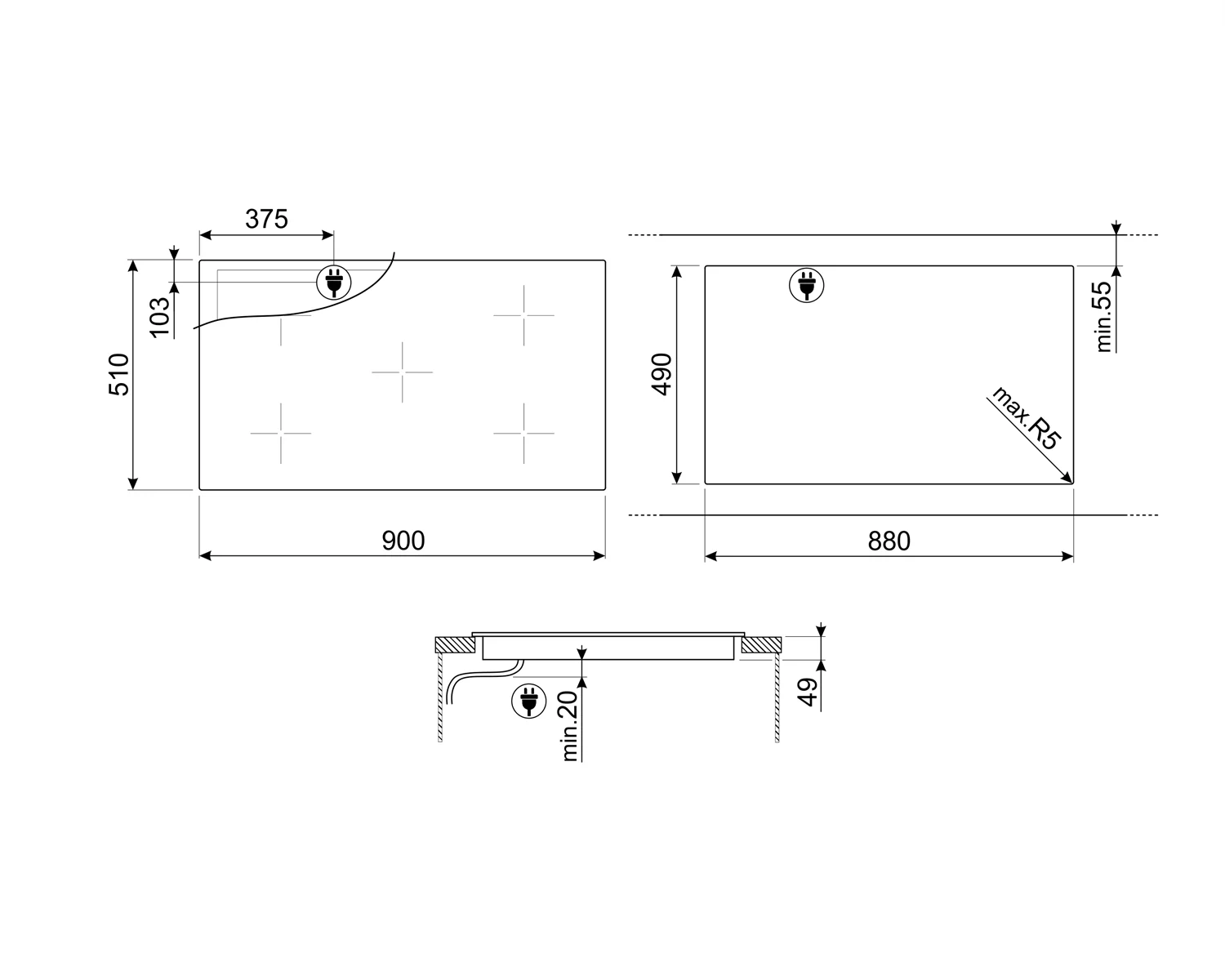 Smeg SI2M7953DW