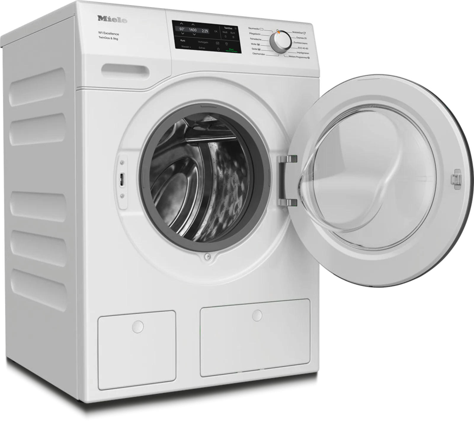 Miele WEG 675 WPS TDos (Lotosweiss) 3 Jahre Garantie