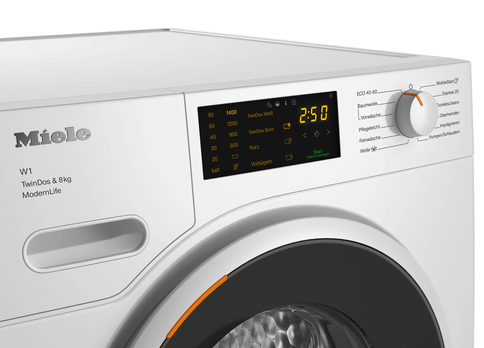 Miele WCG 660 WPS TDos W1 (Lotosweiss) 3 Jahre Garantie