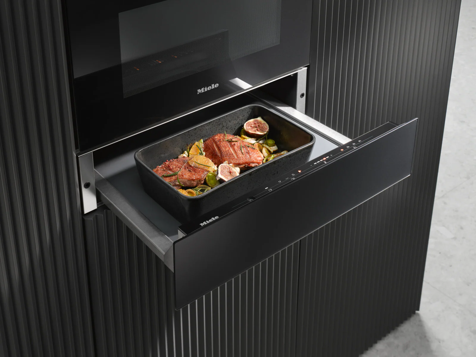 Miele ESW 7010 Gourmet-Wärmeschublade (obsidianschwarz)