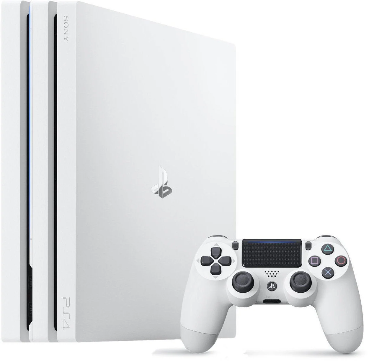 PS4 - Konsole Pro 1TB #weiß + Original Controller (gebraucht)
