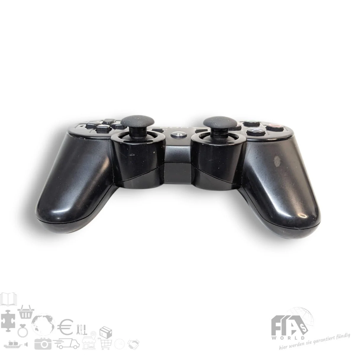 PS3 - Konsole FAT 80GB #schwarz + 10 Spiele + 2 Original Controller (gebraucht) USK18