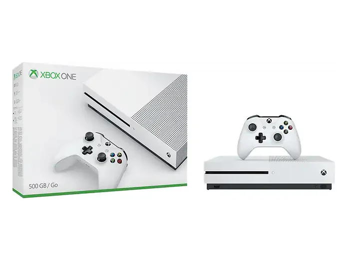Xbox One - Konsole Slim 500GB #weiß + Original Controller + Zubehör (mit OVP) (sehr guter Zustand) (gebraucht)