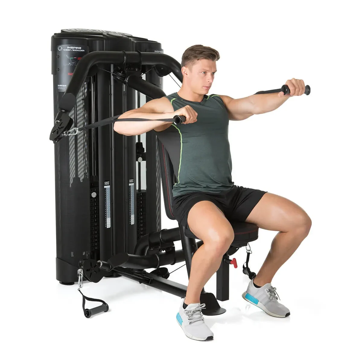 nspire Seilzugtrainer "Chest & Shoulder" Brust- und Schultertraining auf höchstem Niveau
