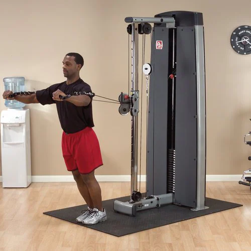Body-Solid Multikabelzug "Pro Dual" Bauen Sie Muskeln auf