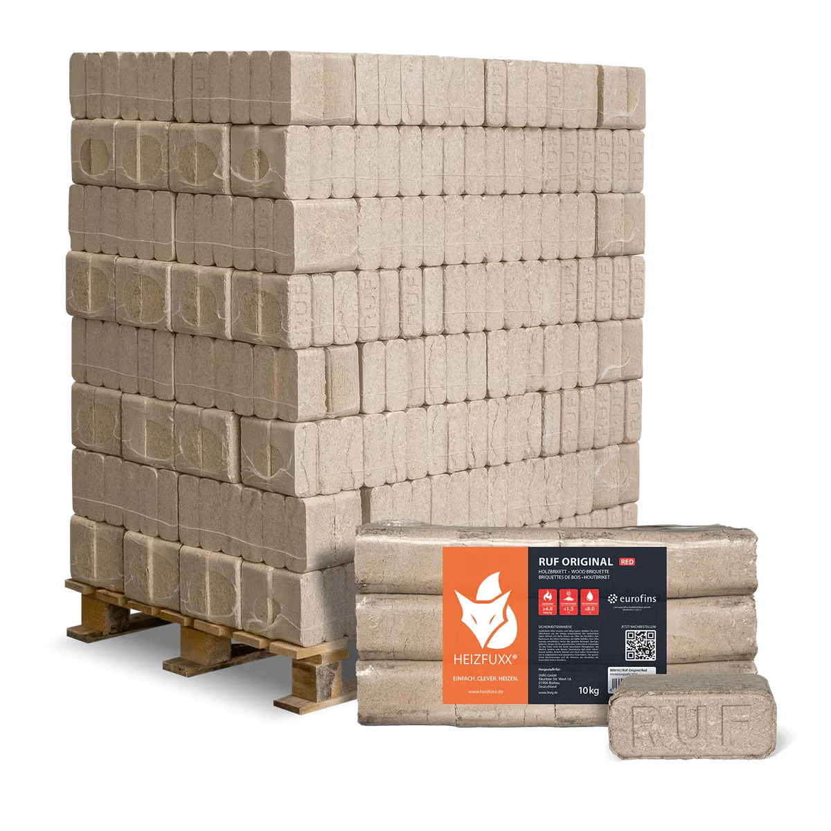 Holzbrx RUF Holzbriketts 960kg (B006G)