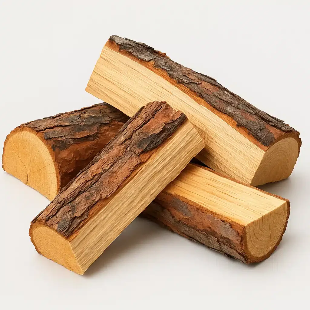 Kaminholz Brennholz Kiefer 1 Palette ± 420 kg, 1 RM (Raummeter)