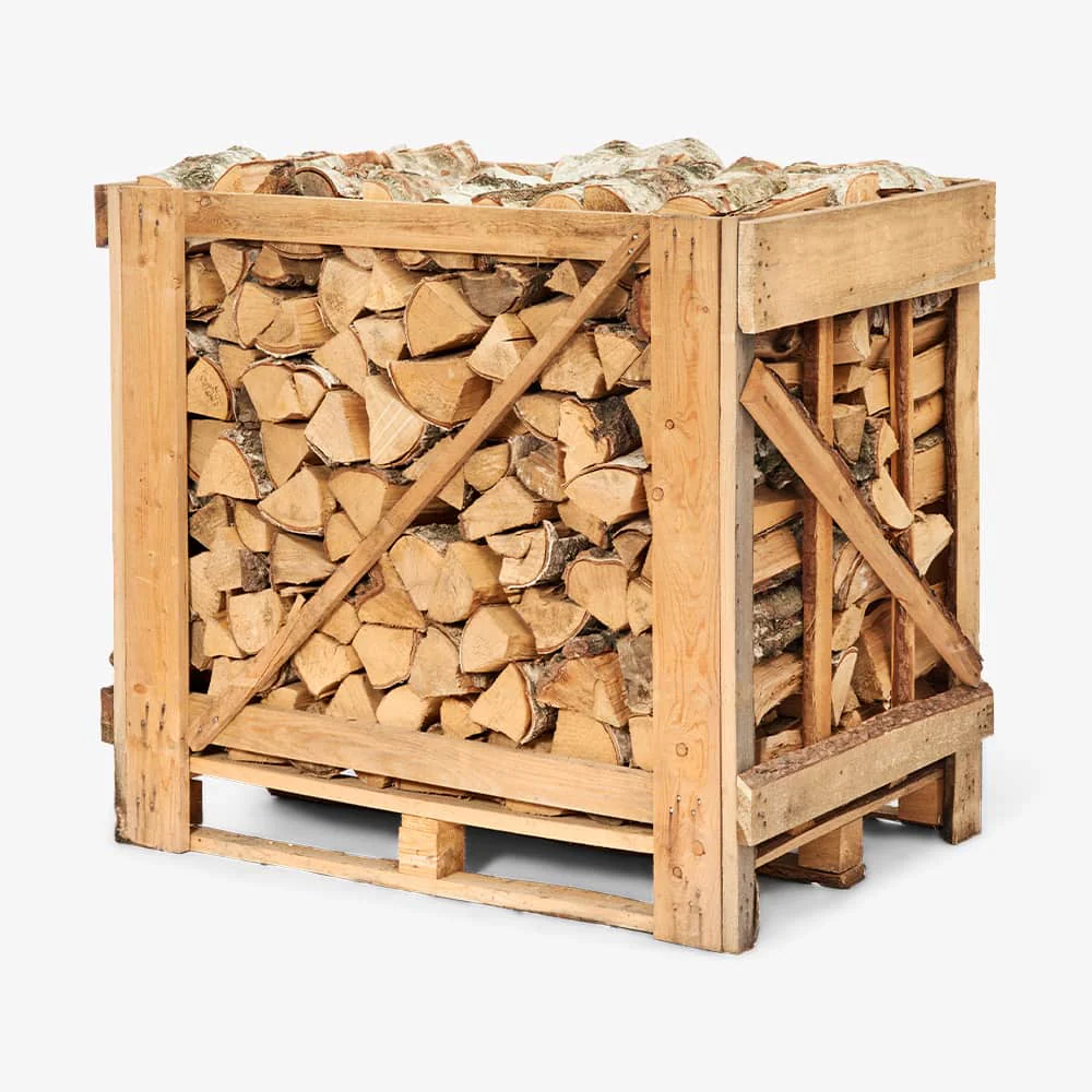 Kaminholz Brennholz Birke 2 Rm