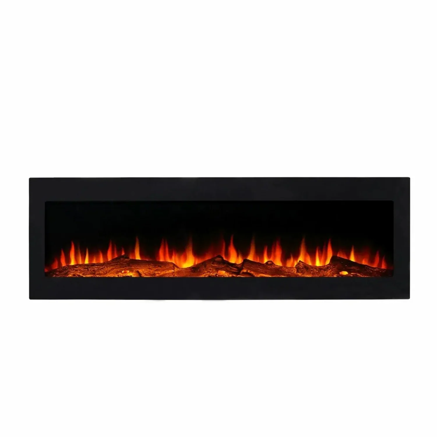 LED Wandkamin Elektrischer Kamin Elektrokamin Kaminofen Luna Heizung 180cm