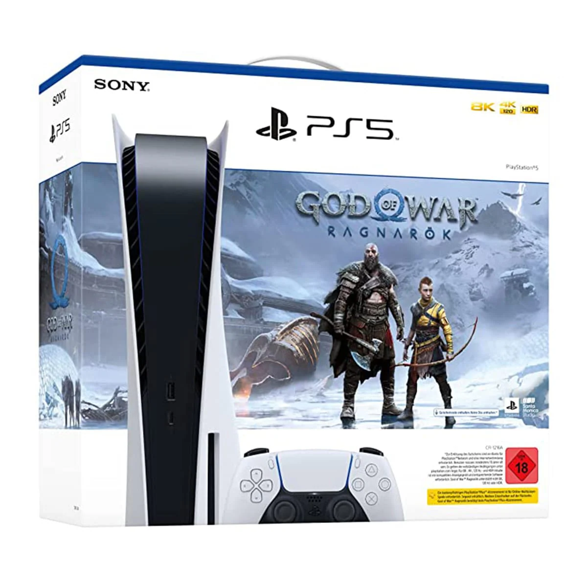PlayStation 5, inkl. God of War Ragnarök (Download Code)