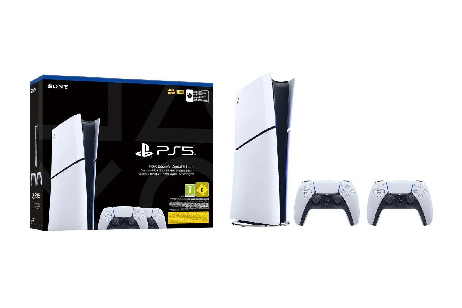 PlayStation 5 Disk Edition (inkl. 2. Controller)
