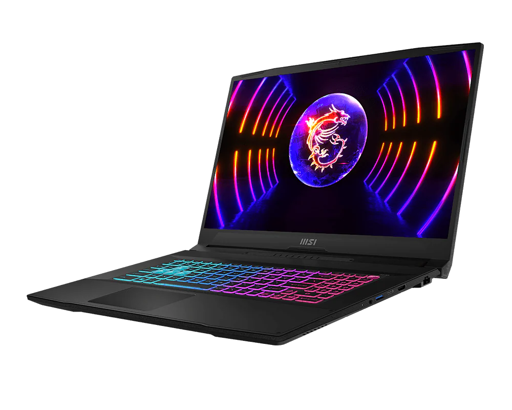 MSI Katana 17 B12VFK-406 Gaming-Notebook (43,9 cm/17,3 Zoll, Intel Core i7 12650H, GeForce RTX 4060, 1000 GB SSD)