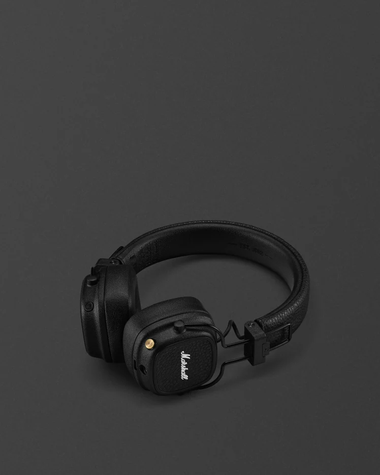 Marshall Major V kabelloser On-Ear Kopfhörer schwarz