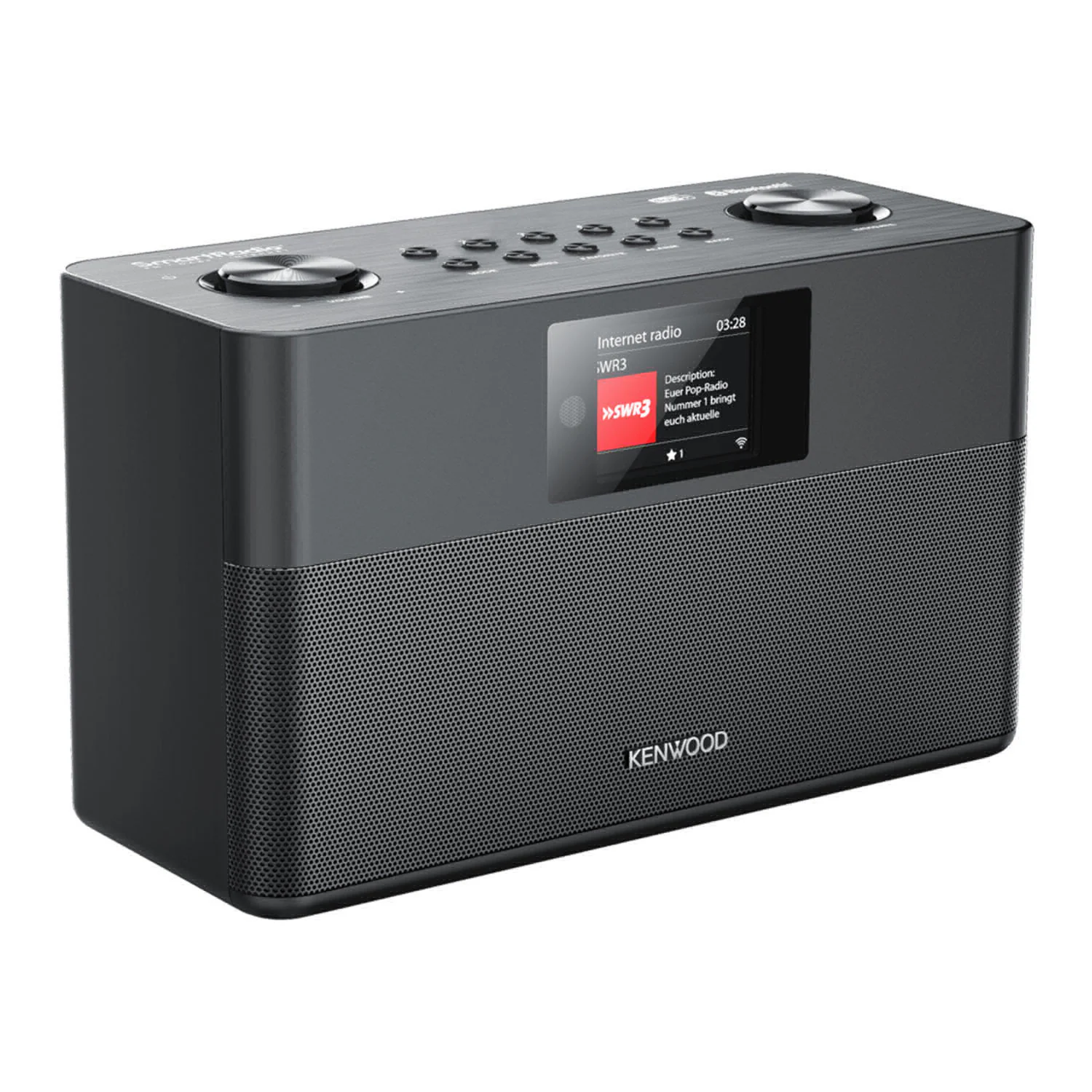 Kenwood CR-ST100S Internetradio schwarz