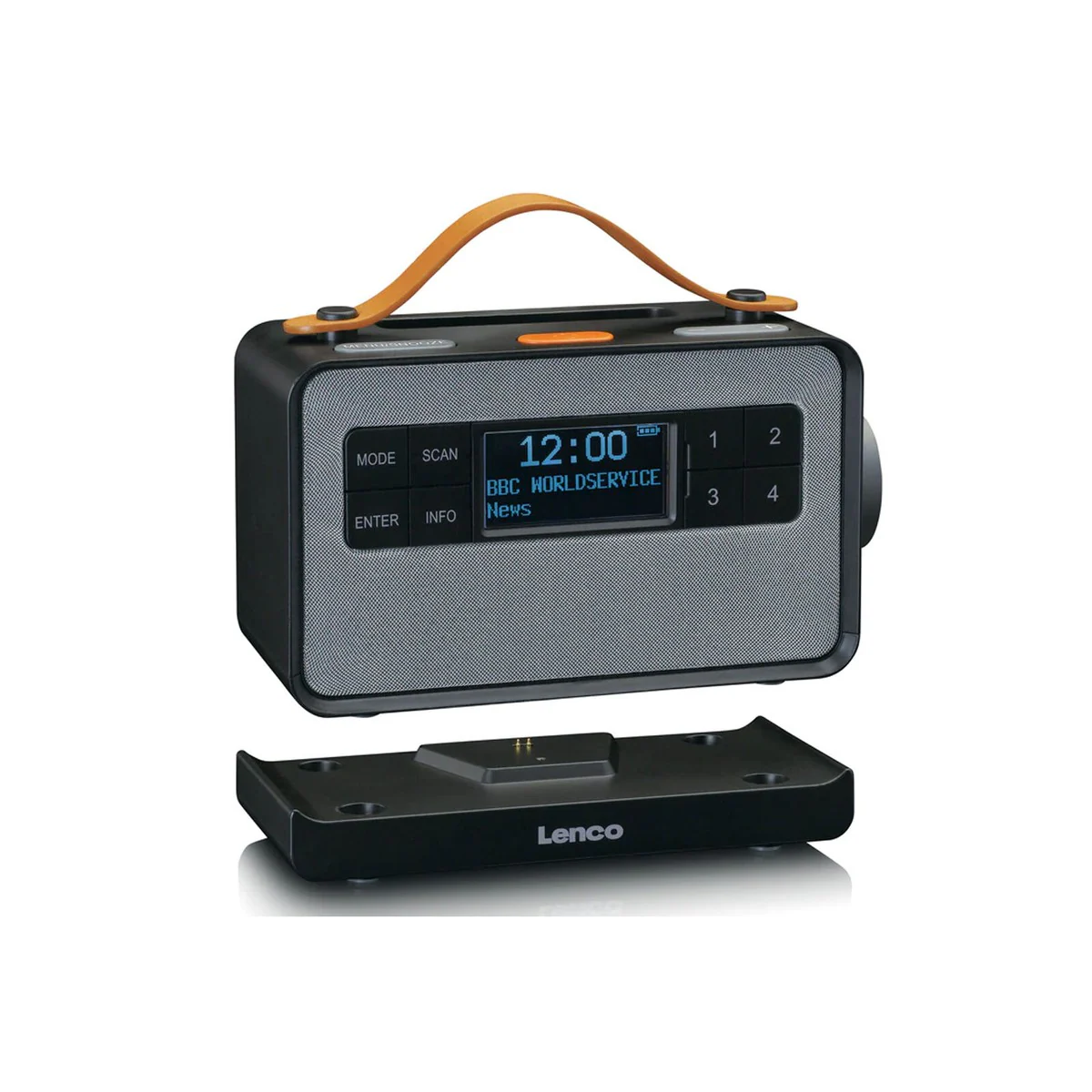 Lenco PDR-065 Kofferradio mit DAB/DAB+ weiß