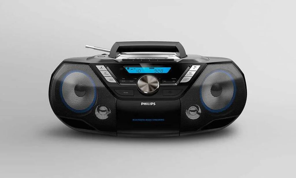 Philips AZB798T/12 CD/Radio-System anthrazit/blau