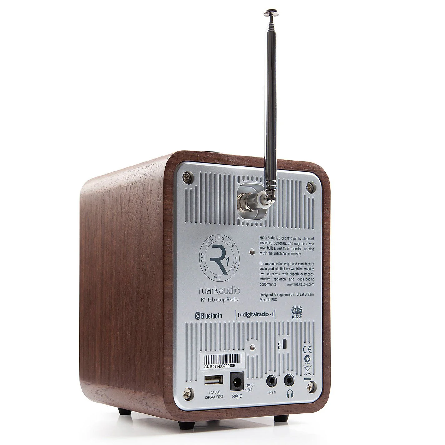 ruarkaudio R1 MKIII Kofferradio matt weiß