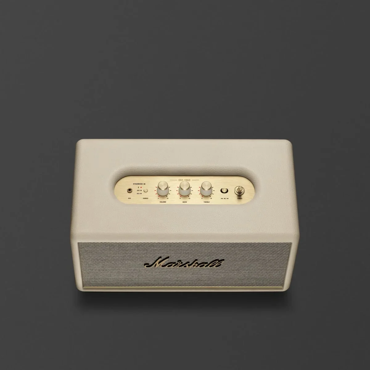 Marshall Stanmore III BT Bluetooth-Lautsprecher, schwarz