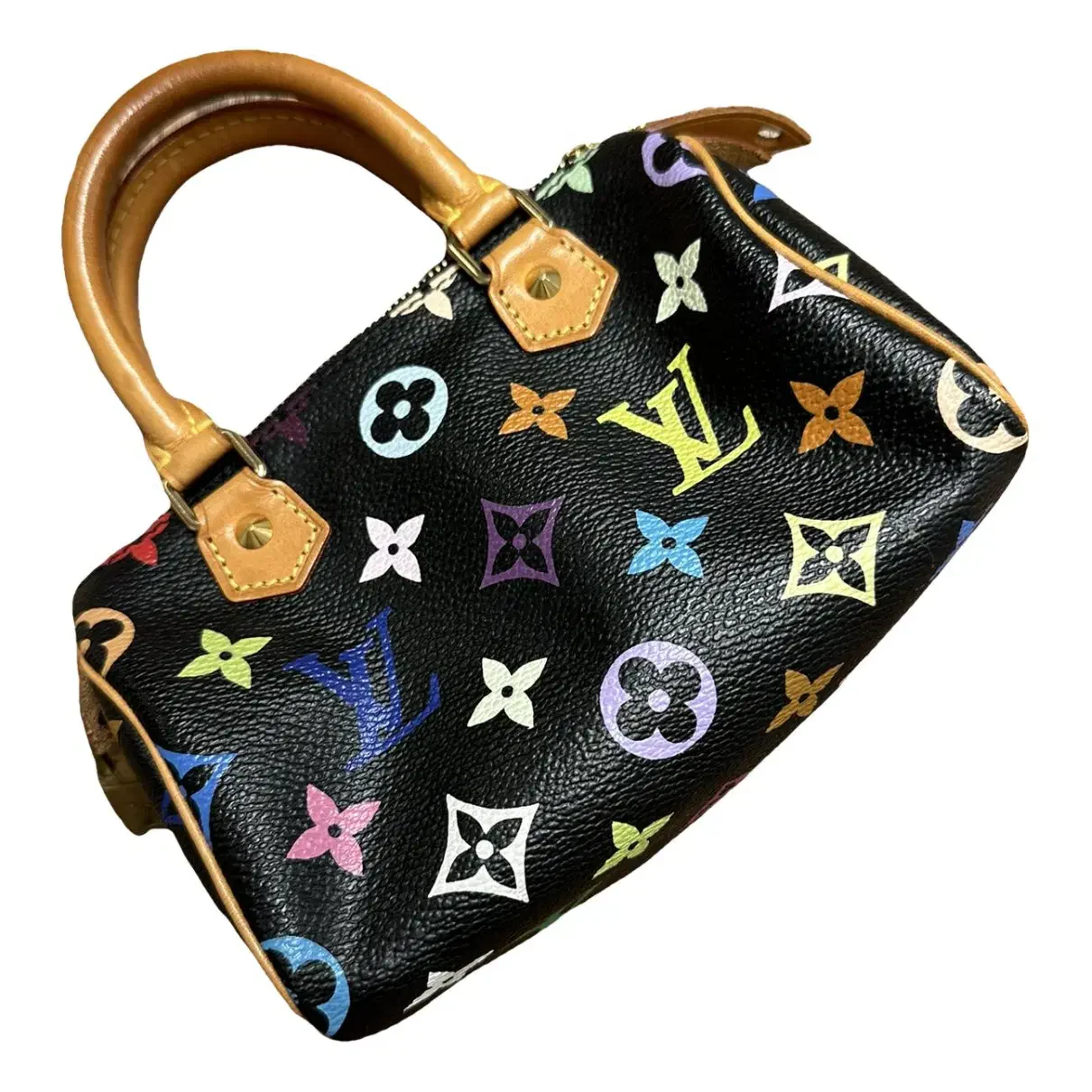 Mini-Handtasche mit Monogramm