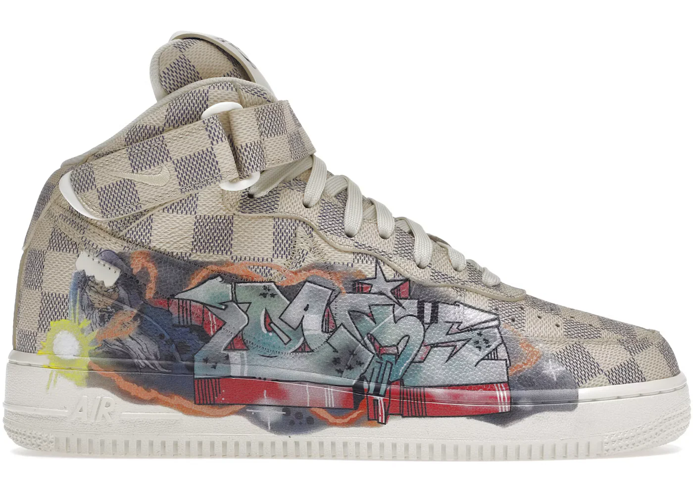 x Louis Vuitton Air Force 1 Mid Sneakers
