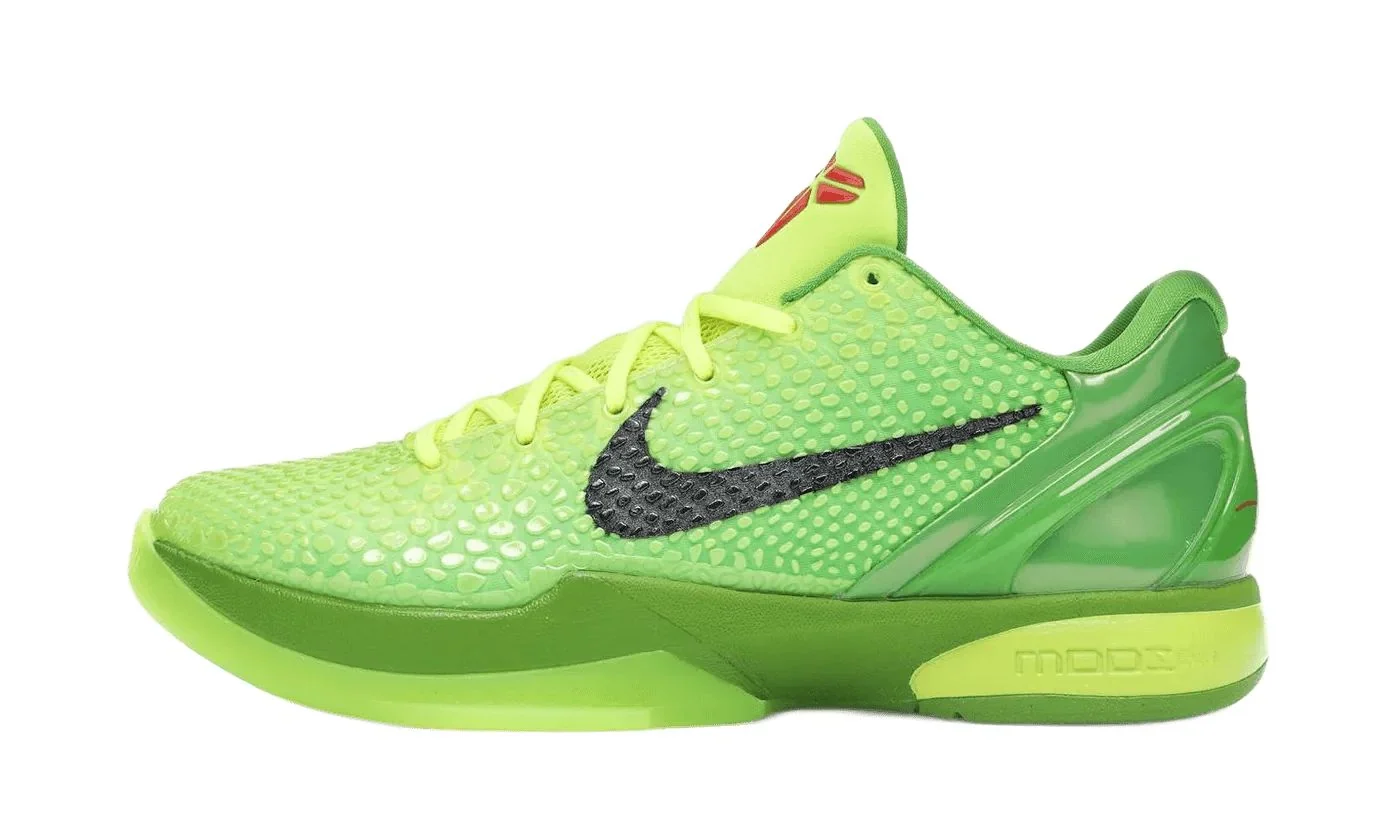Kobe 6 Protro Grinch Sneakers