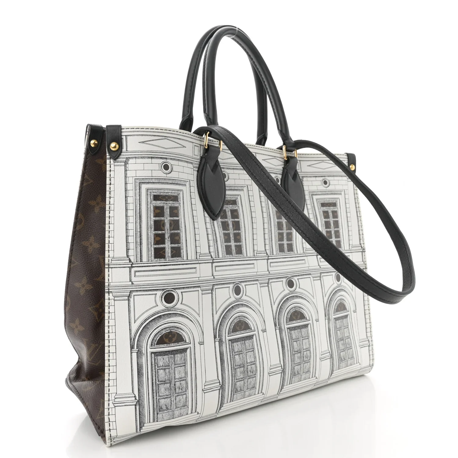 x Fornasetti 2021 OnTheGo Architettura MM Handtasche