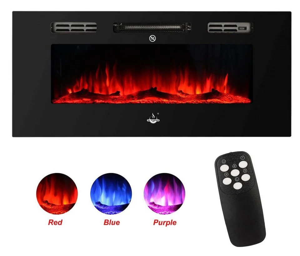 El Fuego Elektrokamin Bern 150 LED-Ambientelicht 900 - 1800 W