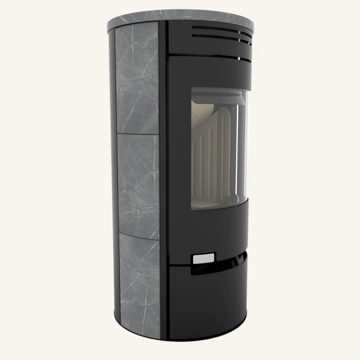 Aduro Kaminofen 1.1 SK mit Aduro Tronic Speckstein Grau 6 kW EEK: A+
