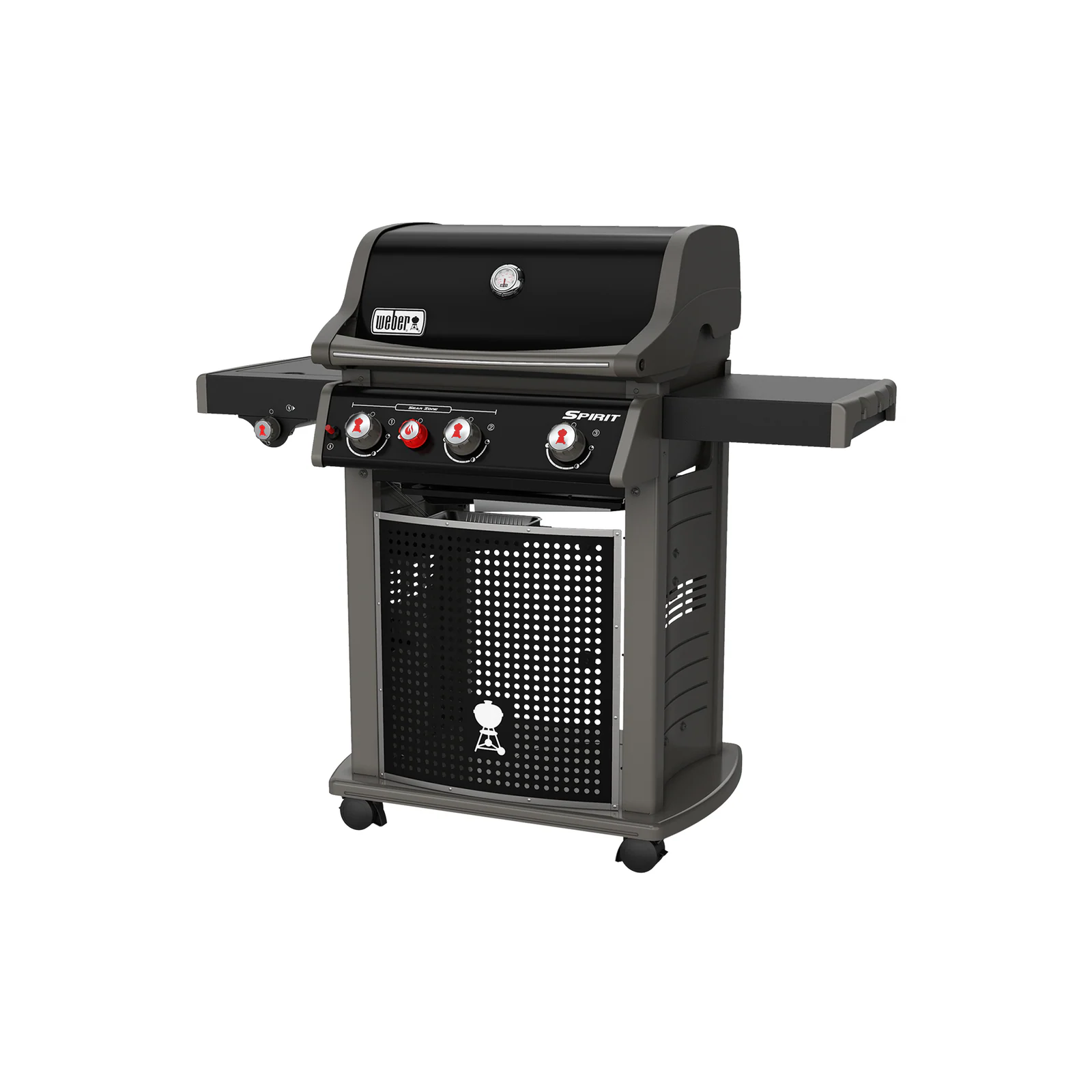 Weber Gasgrill Spirit E-330 Classic 3 Brenner und Seitenbrenner GBS Schwarz
