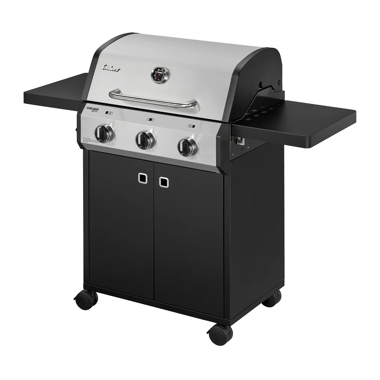 Enders Gasgrill Chicago Next 3 Brenner R Turbo Schwarz-Edelstahl
