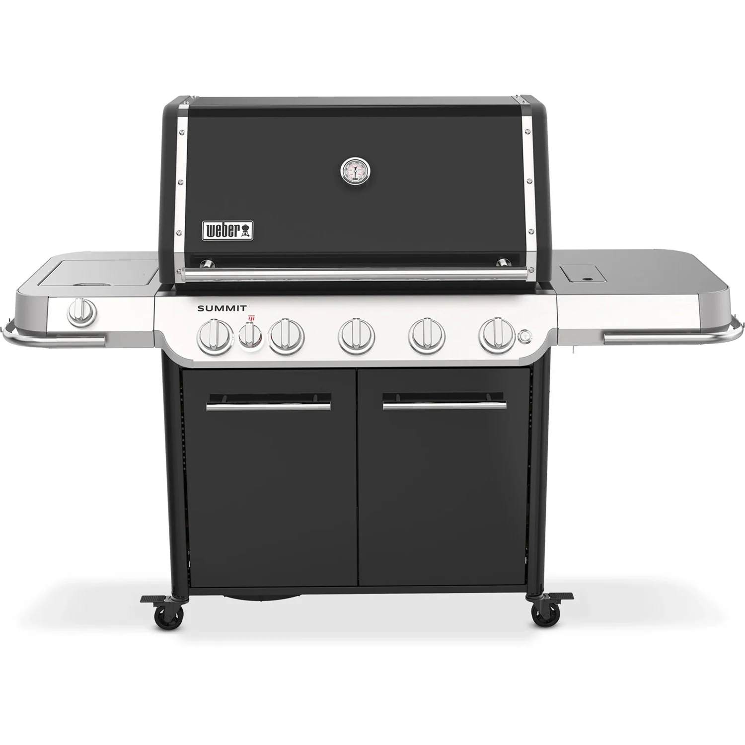 Weber Gasgrill Summit FS38 E Schwarz 133 cm x 180 cm x 68,5 cm