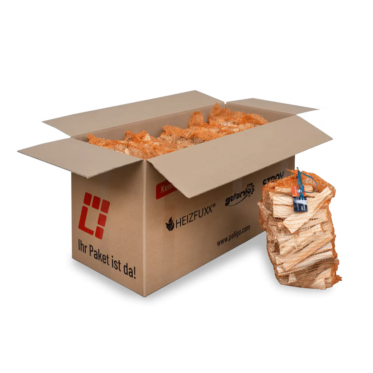 Anzündholz Blue 18 cm 10 x 20 kg