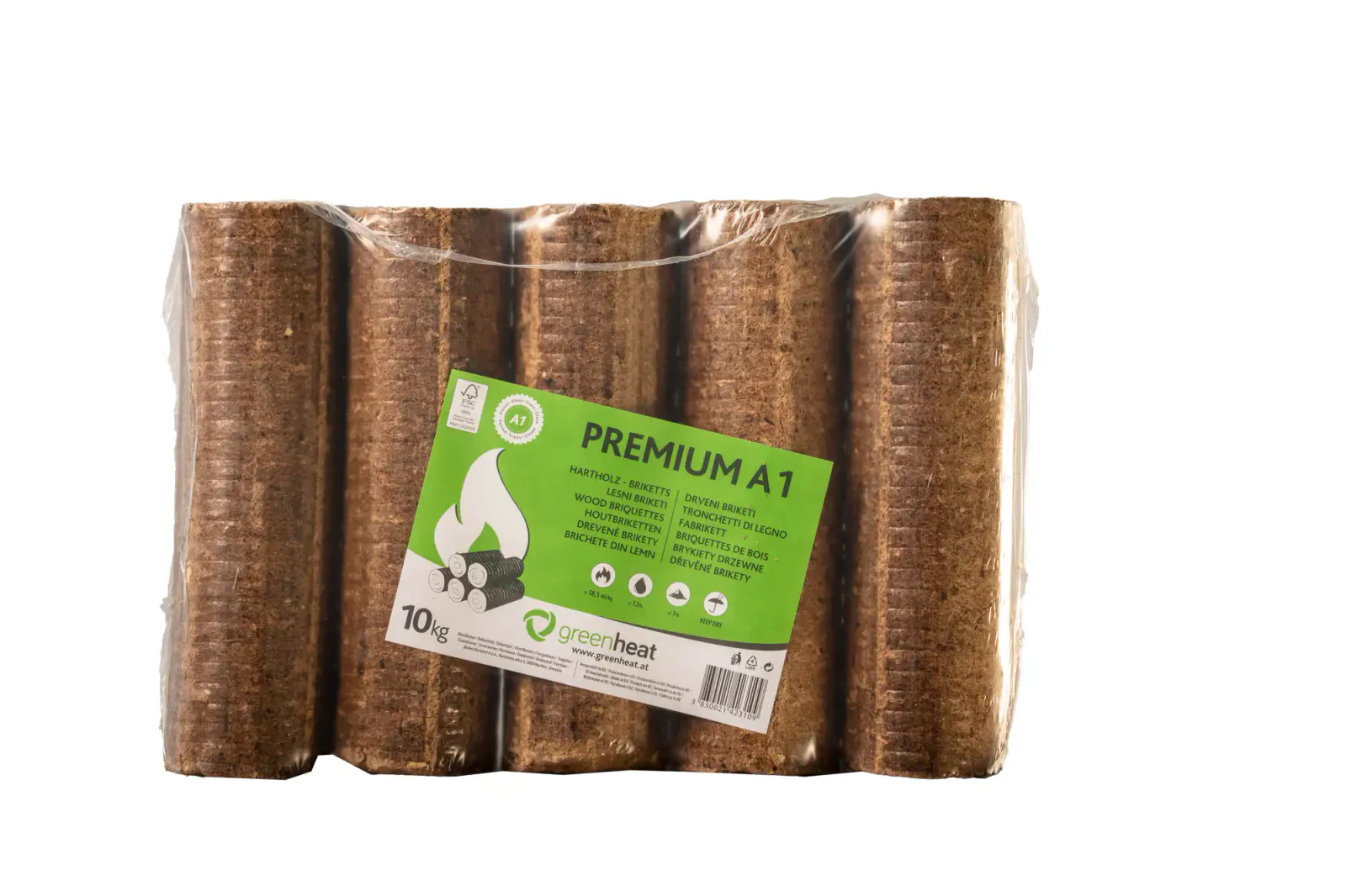 Exklusiv Buche Hartholzbriketts Palette 960 kg