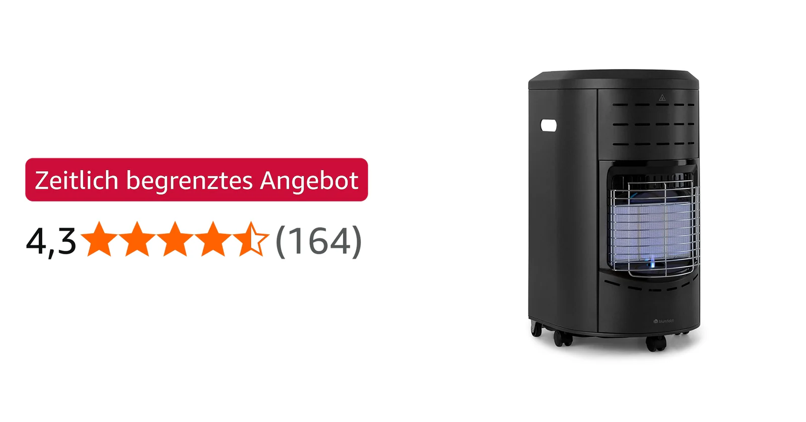 Andora Deluxe Gasheizofen